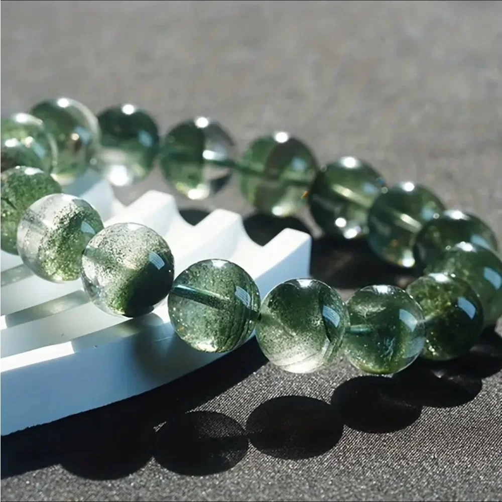 Mossy Green Quartz bracelet